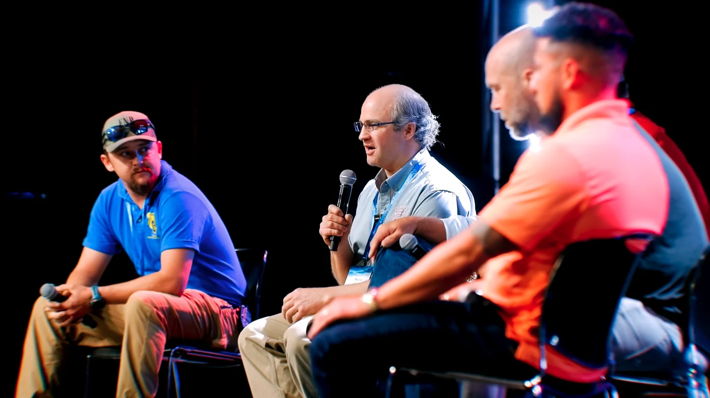 Sharing experience and ideas at the last event